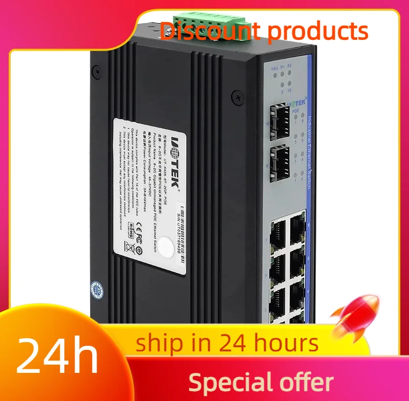 

Эффективный процессор UOTEK Lora Ethernet Ut 6428 Poe 10 Ce Нет Rohs Iot Аксессуары для дома Прямые продажи