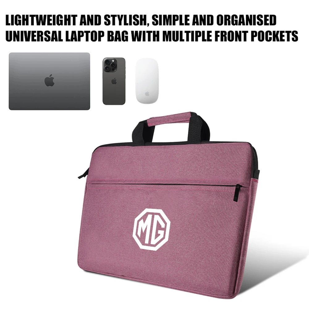 

Laptop Large Capacity Computer Bag Travel Briefcase Handbag Car Logo For Morris Garages MG MG5 MG3 350 Parts HS GT HECTOR Pilot