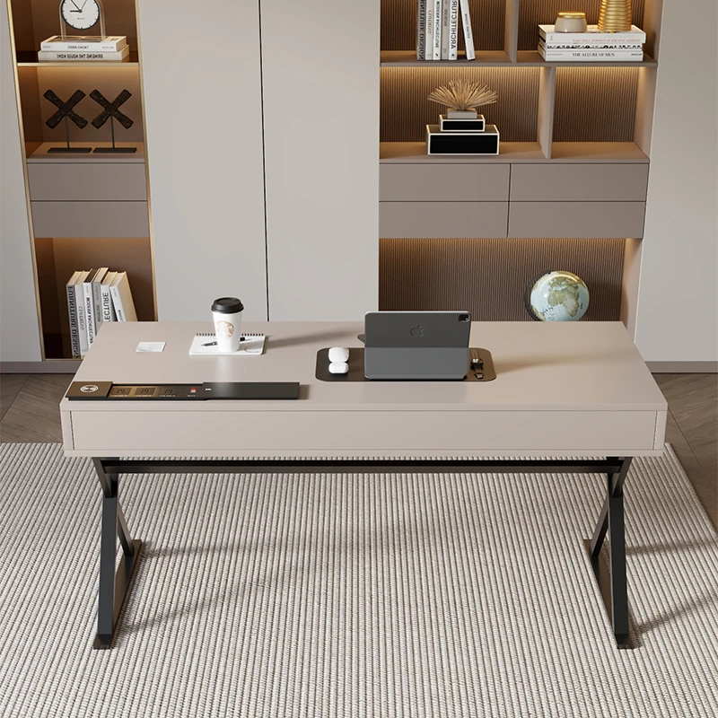 

Standing Executive Office Desk Study Display Design Storage Nordic Office Desk Executive Minimalist Escrivaninha Home Furniture