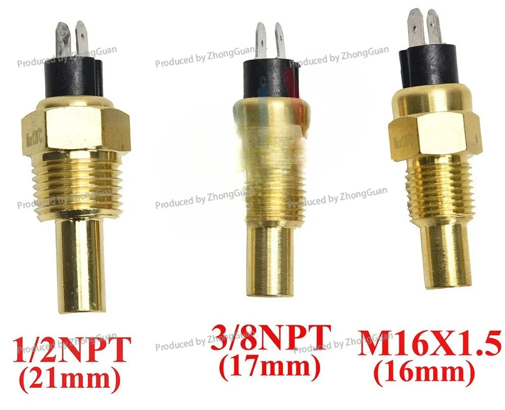 Generator Set Accessories for Weichai Shangchai for Cummins Special Water Temperature Probe Induction Temperature Sensor
