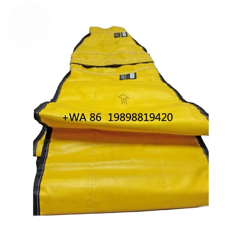 Vooraf geconditioneerde geïsoleerde PVC layflat luchtkanaalconstructie voor vliegtuigen 400 mm airconditionerkanaal