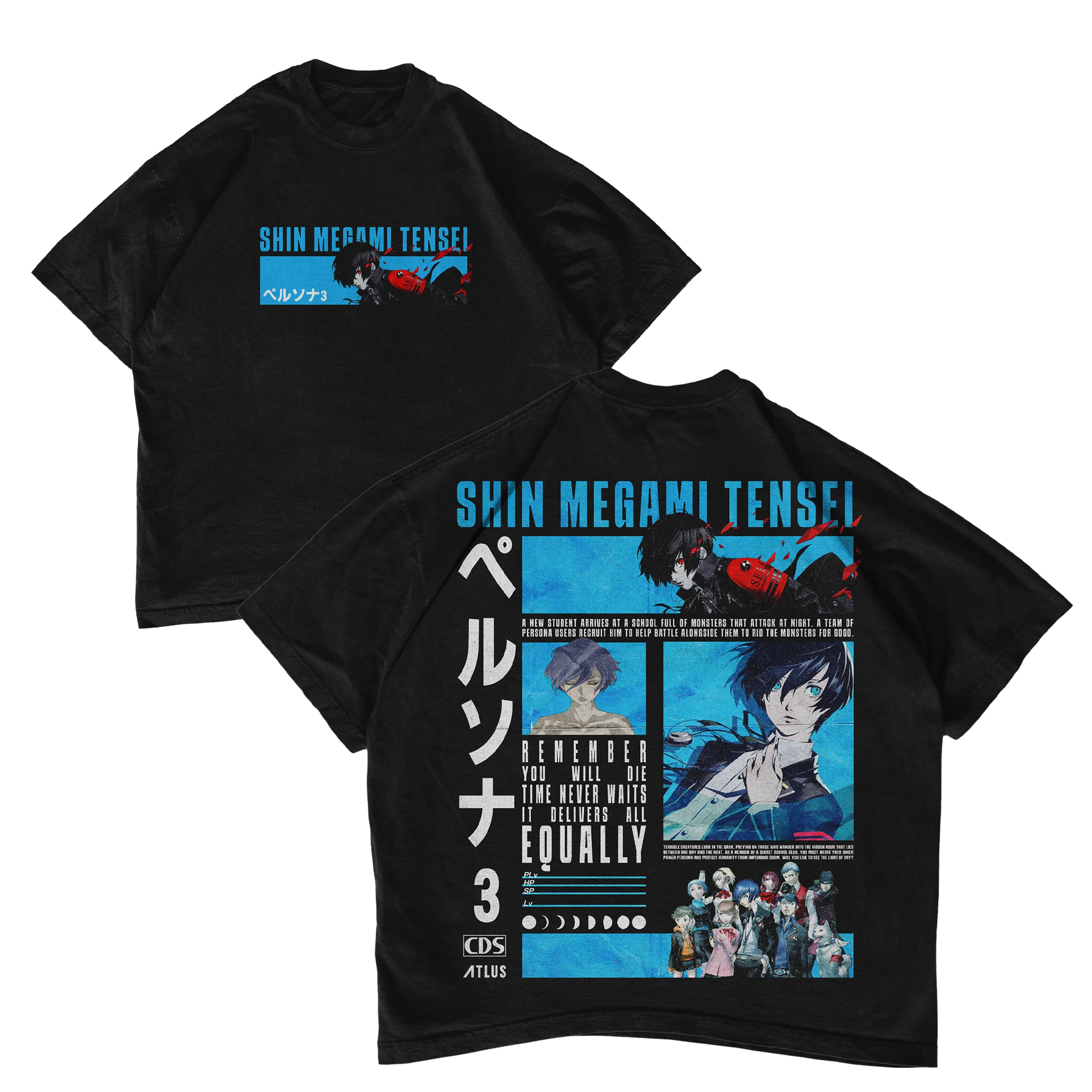 Retro Gaming Aesthetic - Vintage Persona 3 Makoto Yuki Graphic