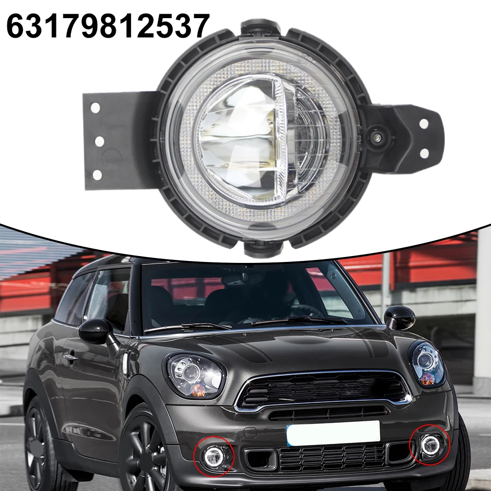 LED Front \\Bumper \\Fog \\Lamp \\Cover For Mini R60 R61 2013-2016 Left Right 63179812537 9812537 Car Lights Accessories