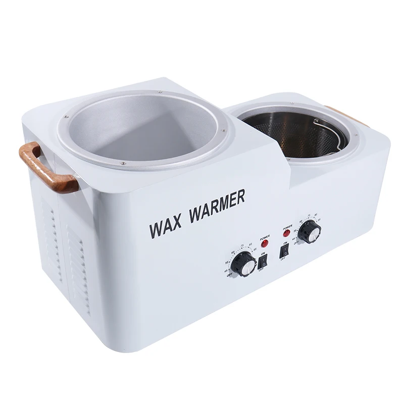 Imagem -03 - Beauty Pot Wax Therapy Machine Forno Duplo Pote Alto e Baixo Aquecedor de Cera Quente