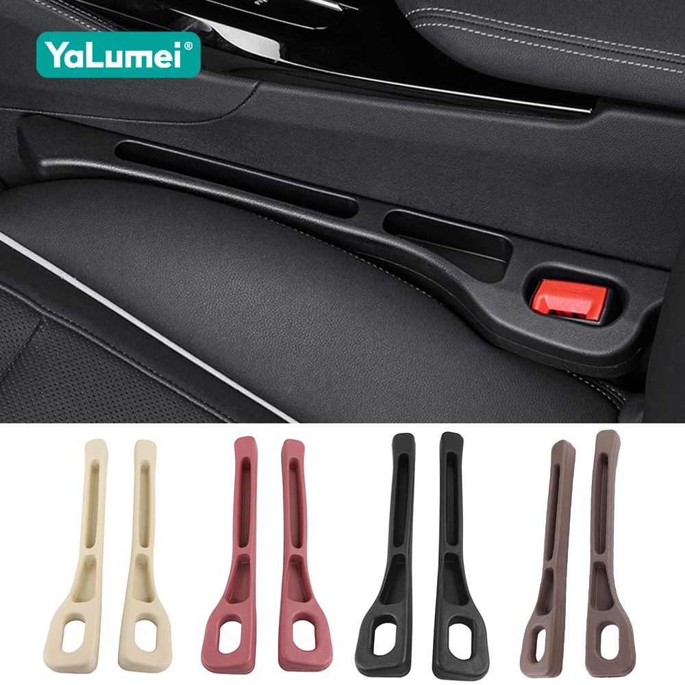 For BMW X1 E84 F48 X2 F39 X3 E83 F25 X4 F26 X5 E53 E70 F15 F85 X6 E71 E72 Car Seat Leak Proof Strip Side Seam Storage Organizer