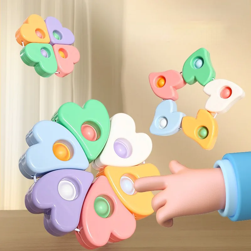 Sensory Toys, Baby Silicone Press and Grip Training Interactive Educational Toys for Toddler Development