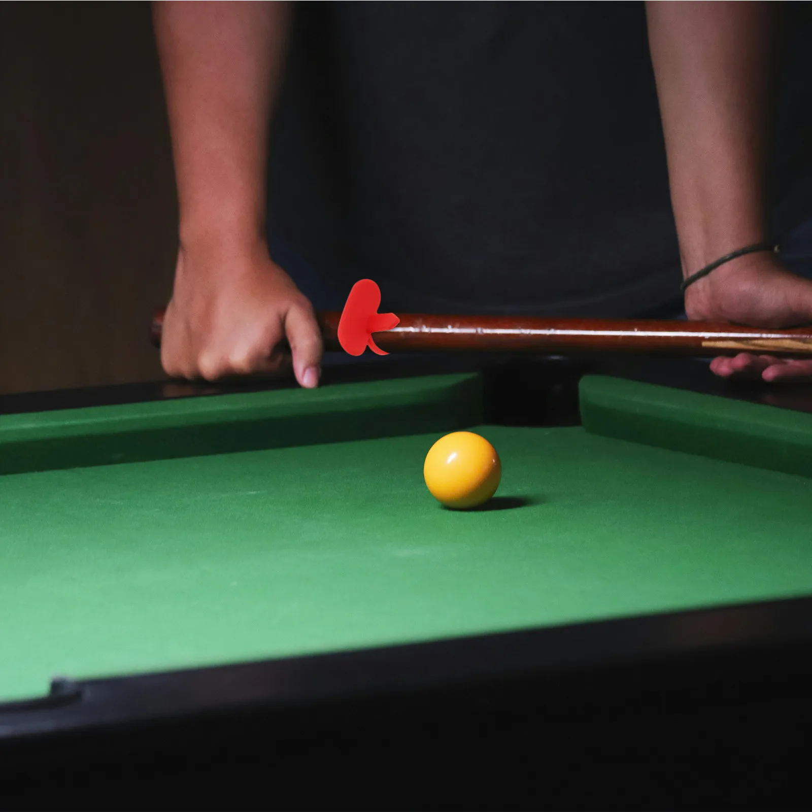 

Billiard Wristband Training Bracelet Adjustable Pool Cue Tracker for Accurate Stroke Aiming Improvement Billiards Accessories