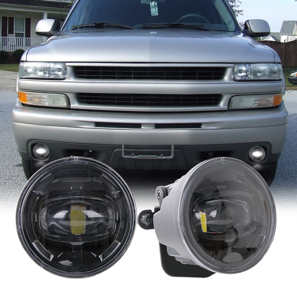 

LED Fog Light For Chevy Tahoe Z71 Suburban 1500 Pontiac Grand Prix Sunfire 1993-2006 Lamp Assembly 10435156 15770014 16521087