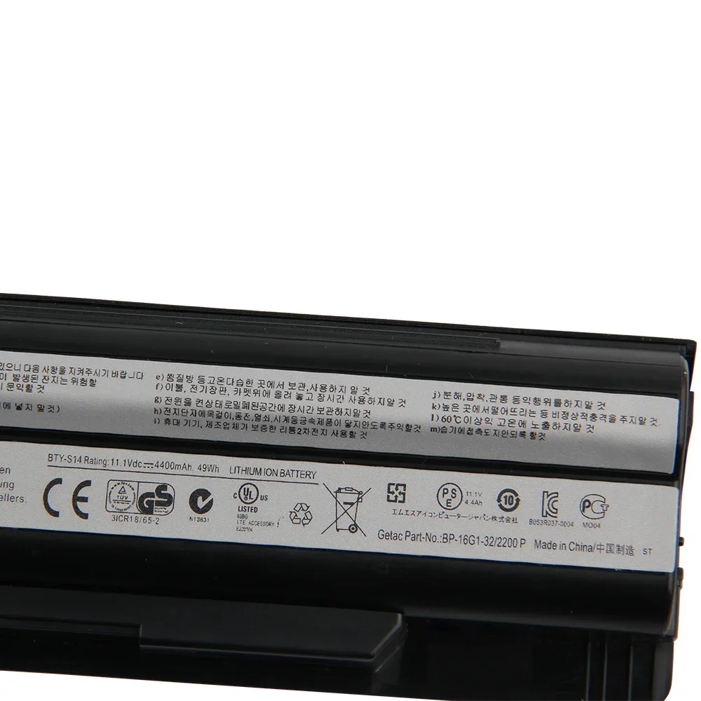 استبدال البطارية BTY-S14 BTY-S15 ل MSI GE60 E1315 E1312 FR700 GE70 CR650 FR600 FX700 FX603 #4