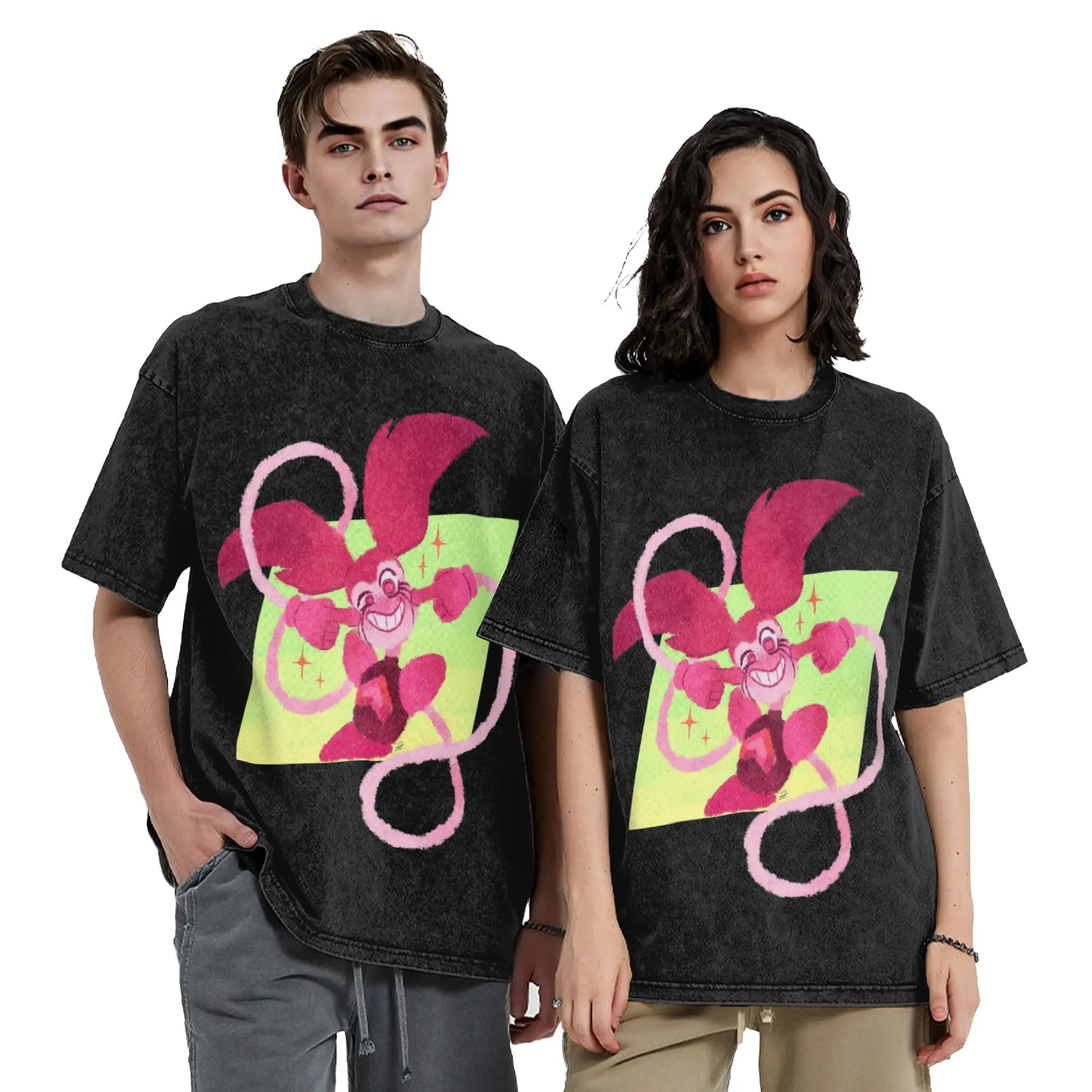 Washed T Shirts Spinel Stevens Universes Hip Hop Vintage T-Shirt Street  Streetwear Short Sleeve Summer Tops Tee Shirt Men Women