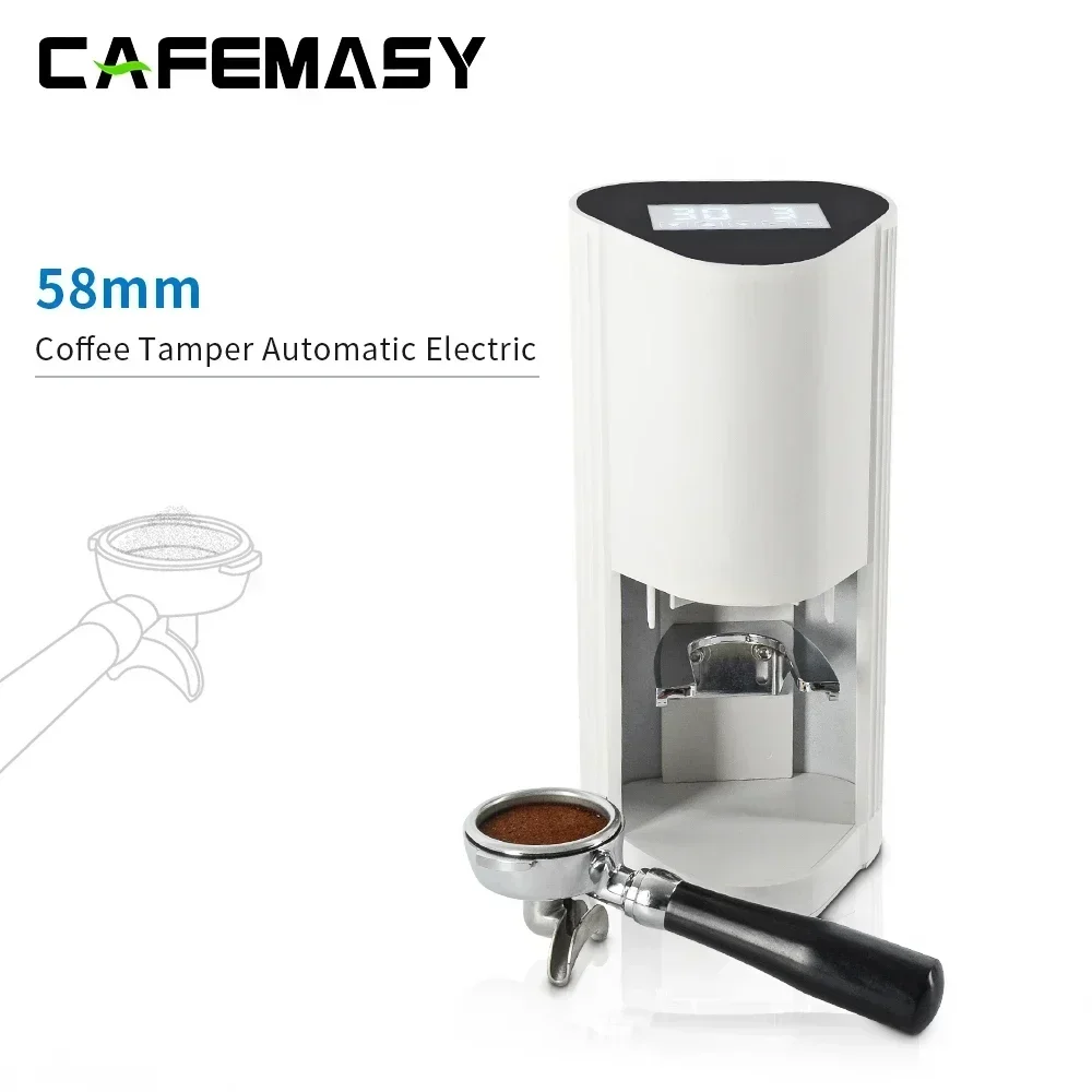 

58MM Coffee Tamper for Coffee Automatic Electric Bean Powder Flat Press Tool for Espresso Commercial Coffee Tool