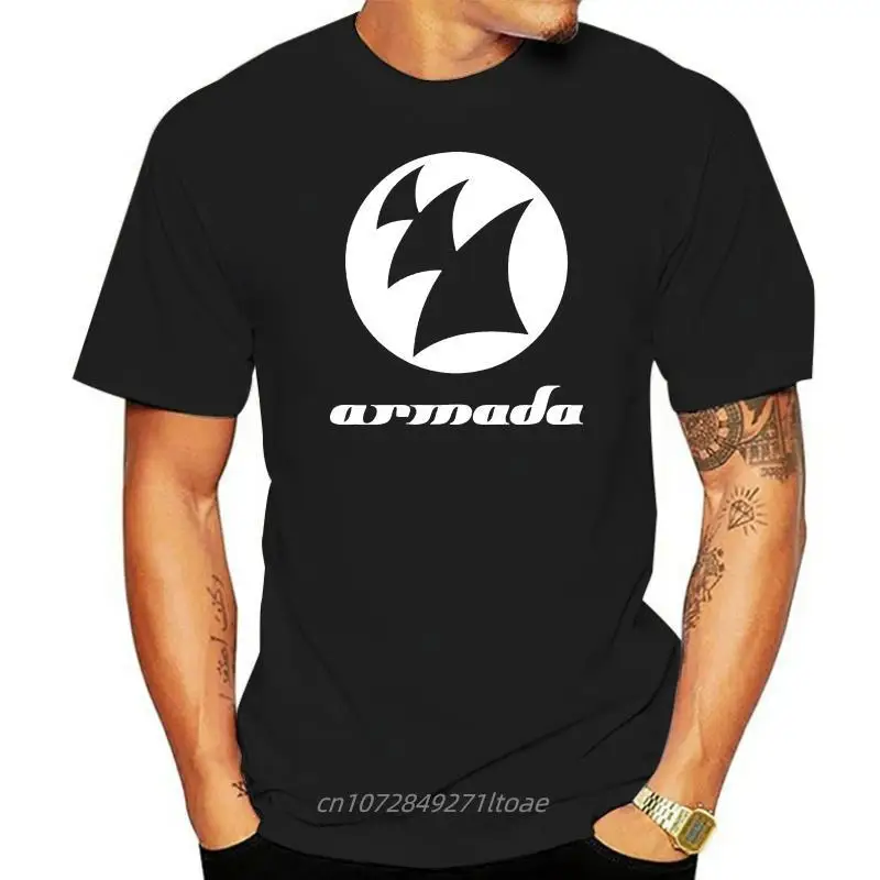 

New Armada Logo DJ Armin van Buuren Logo Mens Black T-Shirt Size S-XXL