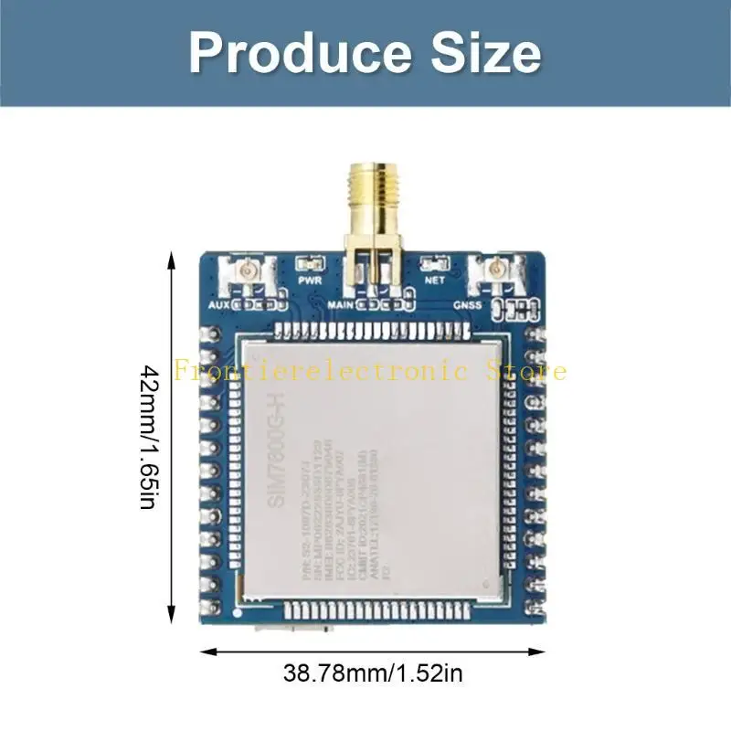 G8DB Nhiều mạng SIM7600E-H 4G với các giao diện USB và UART cho các hệ thống nhúng và tạo mẫu