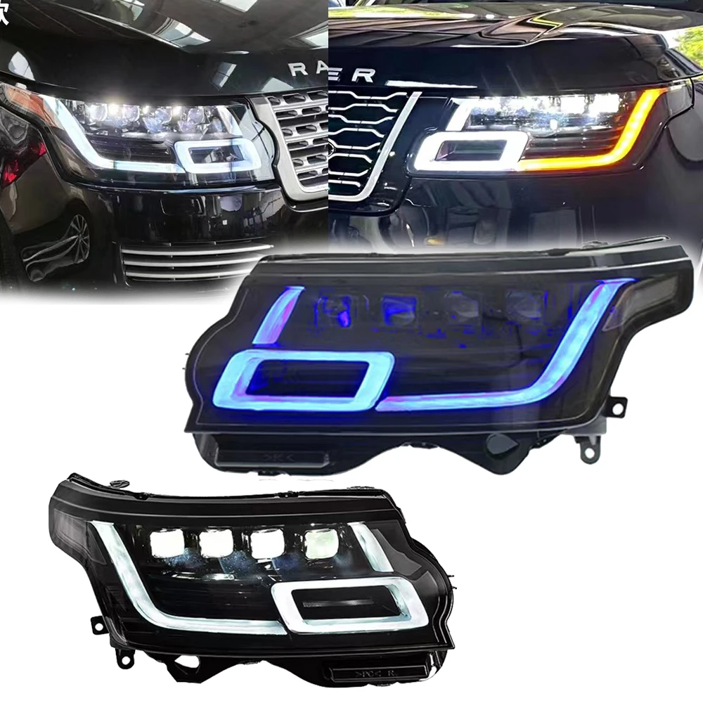 

Car Front Light For 2014-2017 Land Rover Range Rover L494 Sport L405 Executive Car Upgrade New Styling LED Headlights Assembly