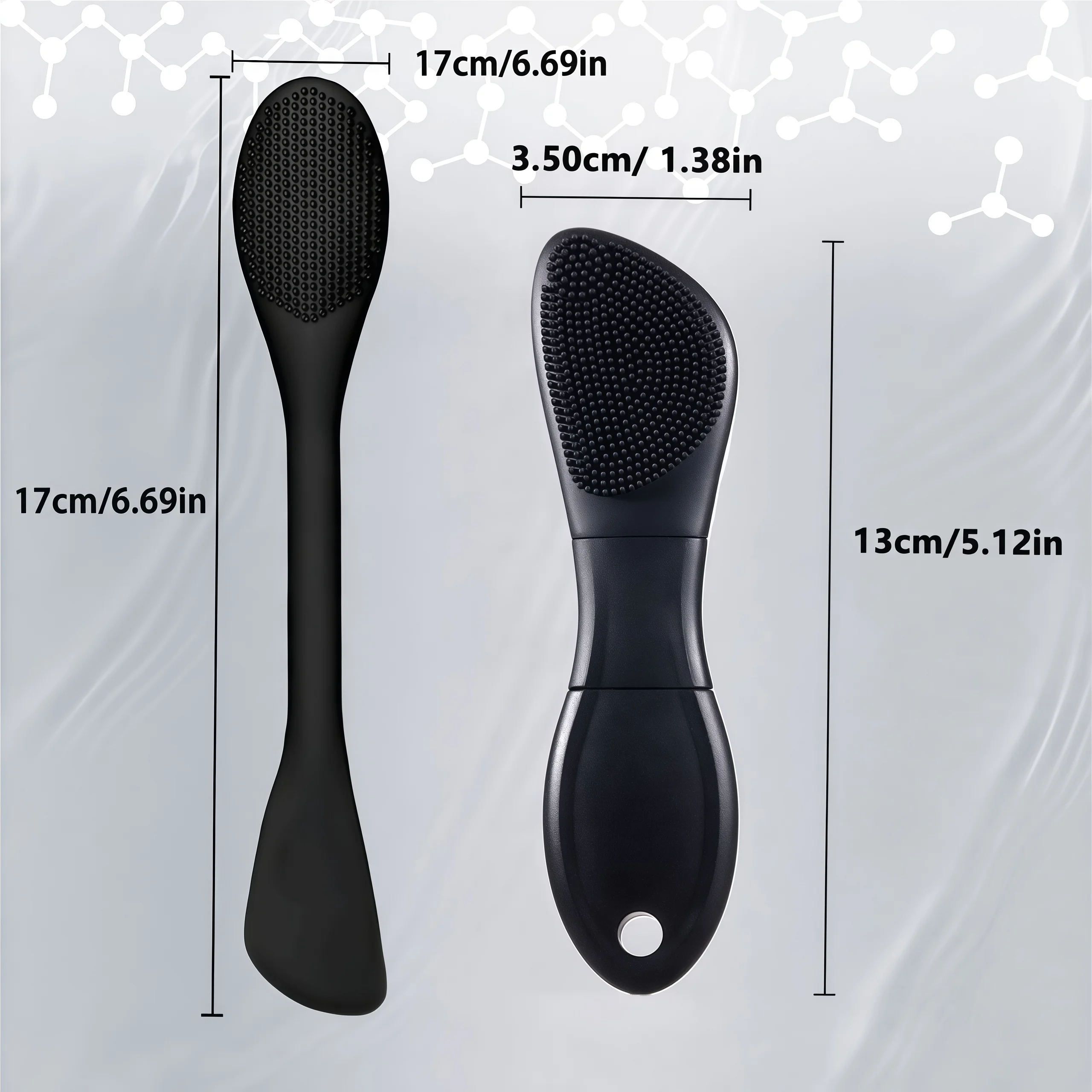 Silikon-Gesichtswäscher-Maskenapplikator, Poren-Tiefenreinigung, Mitesser-Entferner – Gesichtsmassage, Hautpflege-Werkzeug für Frauen und Männer