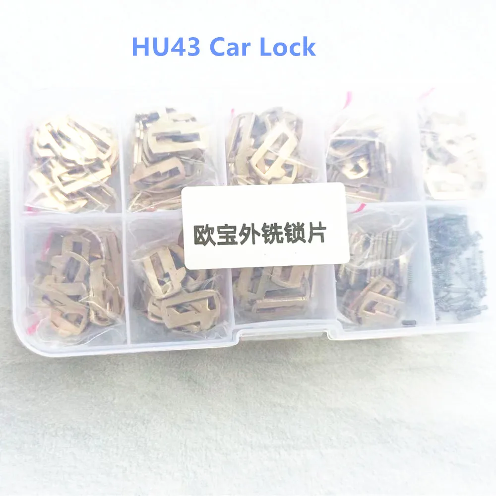 2023 NEW ARRIVAL lock wafer HU43 Key Repair Kits accessory HU43 Car Lock Reed Locking Plate lock wafer