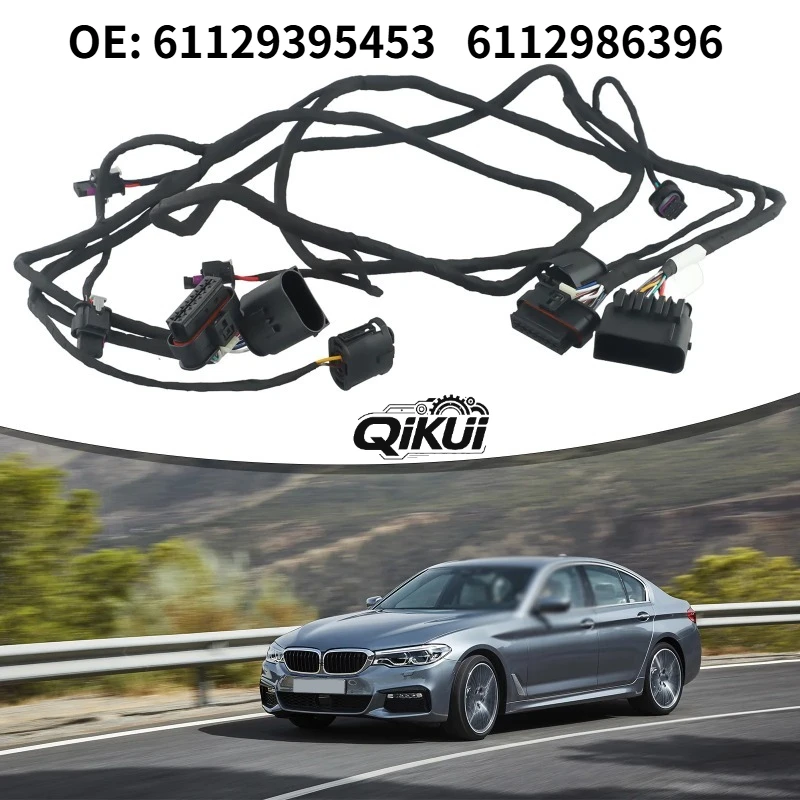 

Premium Front Bumper Wiring Harness for BMW 5 Series G30 Improved Heat Sink Reliable Charging OEM Number 61129395453 6112986396