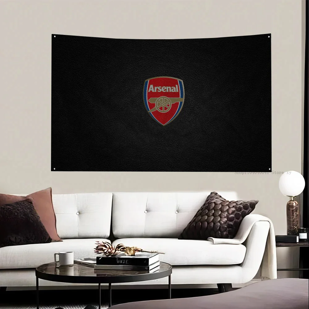 1pc Arsenal Flag Flags And Banners Four Hole Polyester Outdoor Decor Room Aesthetic