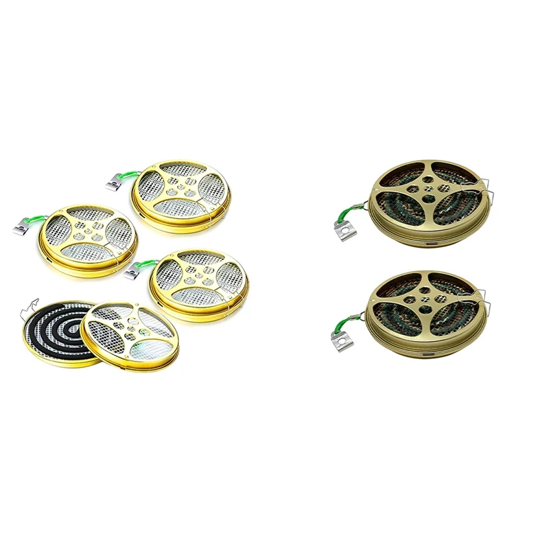 Portable Mosquito Coil Holder-Mosquito Coil & Incense Burner For Outdoor Use,Pool Side,Patio,Deck,Camping,Hiking,Etc, Durable B