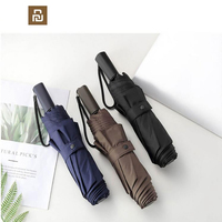 Original Youpin Umbrella LSD Windproof Waterproof Anti-UV oversize reinforced Umbrella Solid color three folding Sunny Rainy LSD