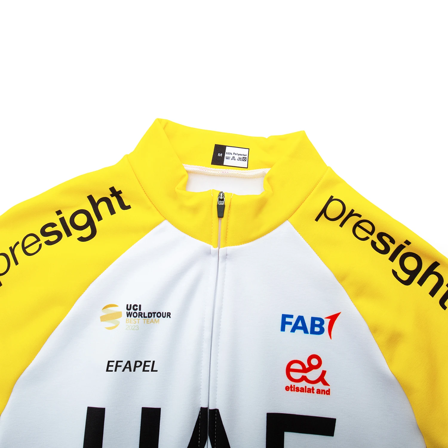 New Yellow Cycling Jersey Winter 2025 UAE Team Bike Maillot Jacket Pants Set 20D Ropa Ciclismo Fleece Bicycle Clothing