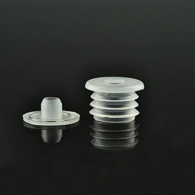 10/30pcs Essential oil Bottle Plug 18R For Leak-Proof Inner Stopper Drop Stopper Silicone Cap PlasticConcave T-Type Flat Stopper