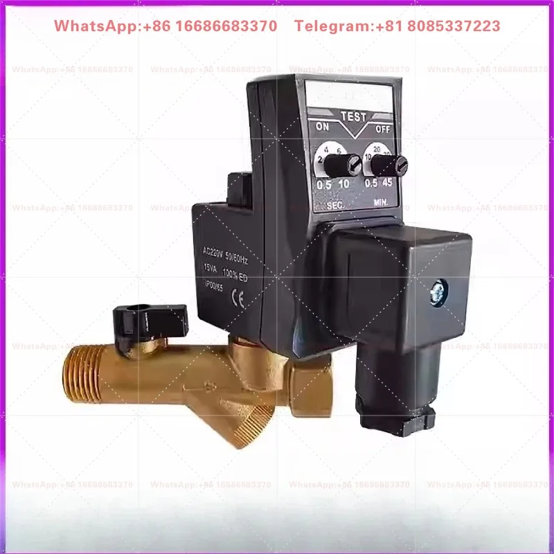 MIC-A MIC-B Automatic Drain Valve Electromagnetic Coil 0200D 220VAC Refrigeration Water Driven Drive Replacement Parts