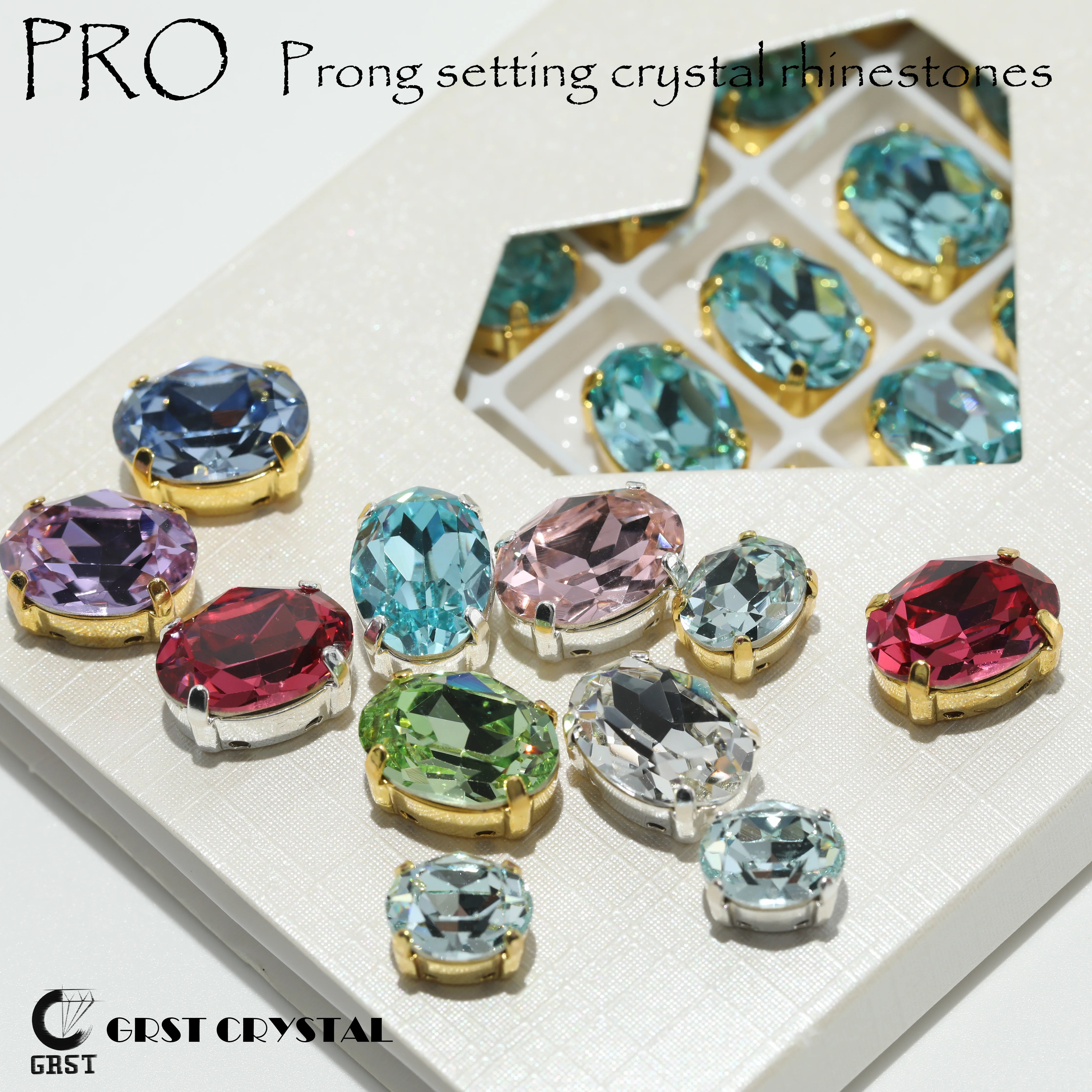 Premium Super Sparkle K9 Glass Crystal Rhinestones New PRO Craftsmanship DIY Clothing Accessories For Wedding Dress Evening