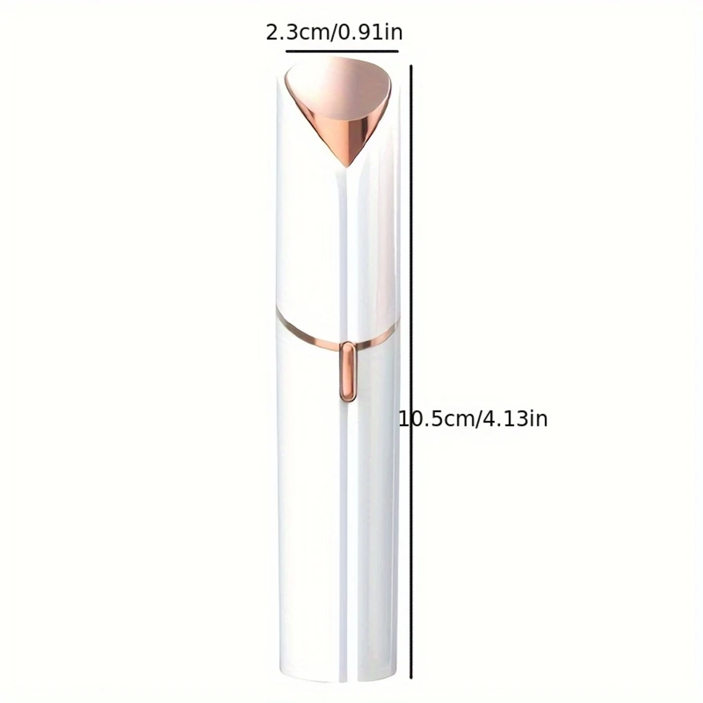 2024 New Lipstick Epilator Face Hair Removal Shaver USB Electric Eyebrow Trimmer Women's Hair Remover Mini Shaver epilator