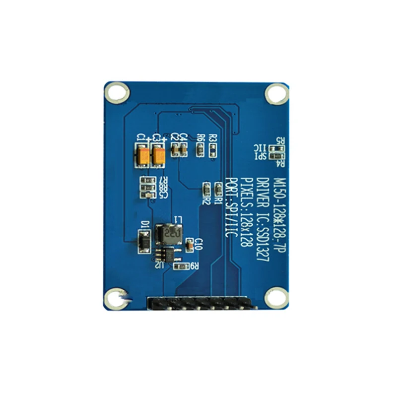 1.5 Inch OLED Module 128x128P Resolution SSD1327 IIC SPI PM 7 Pin Portrait Material