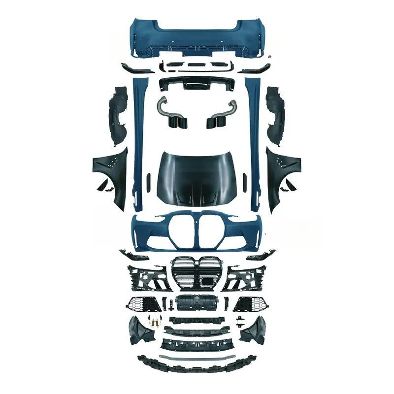 High Quality M3 Look 1:1 Wide And Narrow Body Kit With Lamp Fit For 3 Series G20 G28 2019-2024 Car Exterior Modification Upgrade