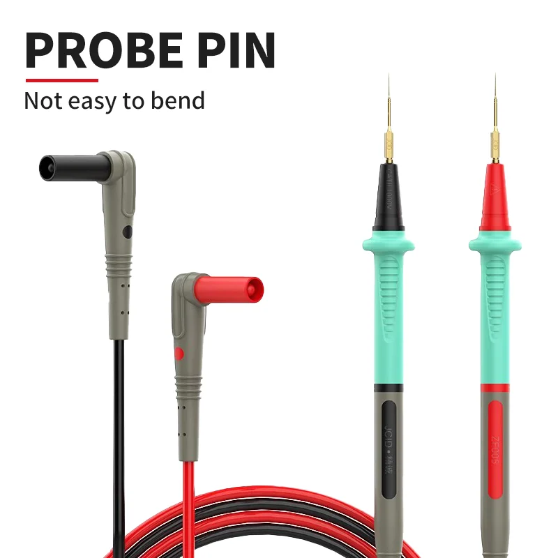 JC unking Multimeter رصاص للتيار الرقمي ، مسبار الجهد ، اختبار رأس الإبرة ، قلم سلك الرصاص ، أدوات الكابلات ، way V, 20A