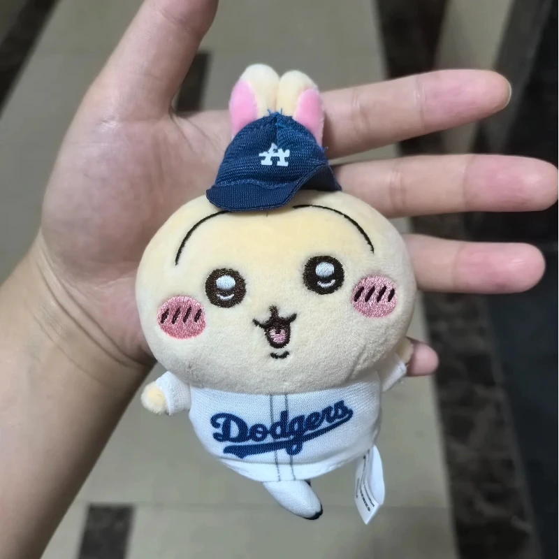 Usachi Chiikawa Bear Baseball Giants Cartoon Hachiware Usagi Shapeshift Sanrio Hello Kitty Kuromi Anime Hanger Knuffel Gift