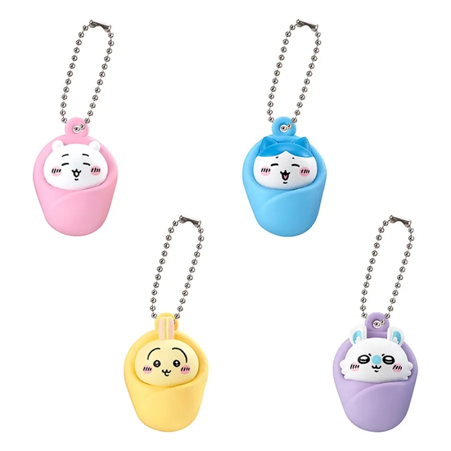 

Новые горячие игрушки Chiikawa Hachiware Usagi пеленание одежды стиль слепая коробка рюкзак кулон аниме мультфильм подарок на день рождения детские игрушки