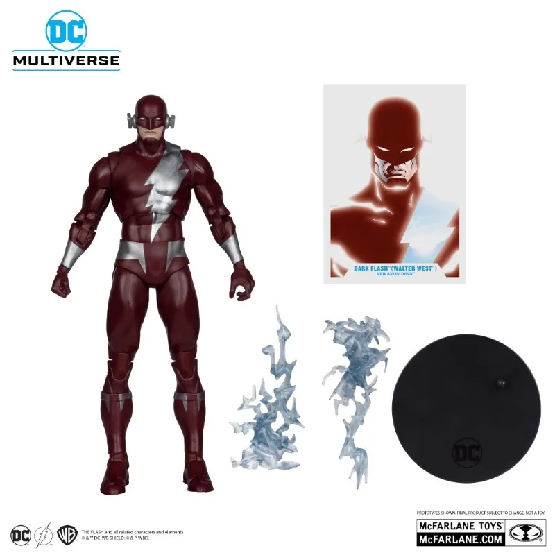 McFarlane Original Anime Figure DC MULTIVERSE DARK FLASH Action Figure Toys for Kids Gift Collectible Model Ornaments