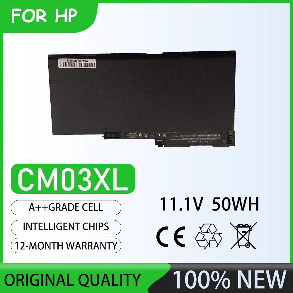 Batteria Per Laptop 11,1 V 50 Wh CM03XL Per Hp Elitebook Serie 740 Hp Elitebook Serie 740 G1 Serie Hp Elitebook 740 G2