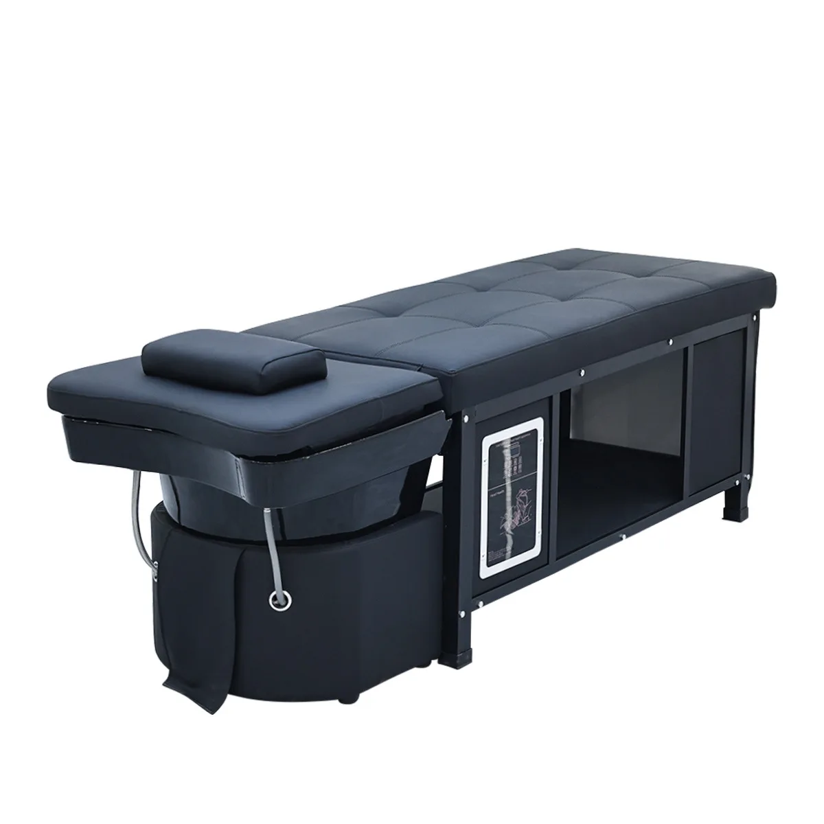 CX beauty salon multi-functional integrated beauty bed stainless steel fumigation water circulation head treatment bed