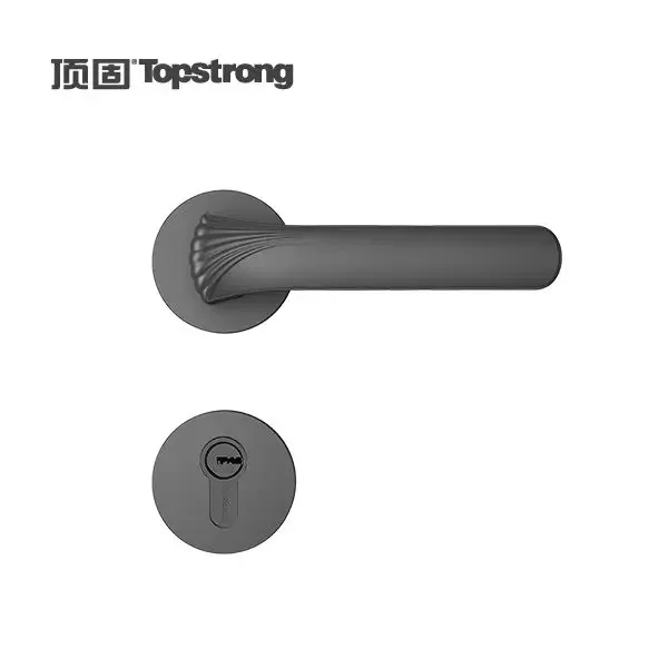 Light luxury pure copper lock indoor door split lock solid wood door retro copper mechanical home door handle CD227213