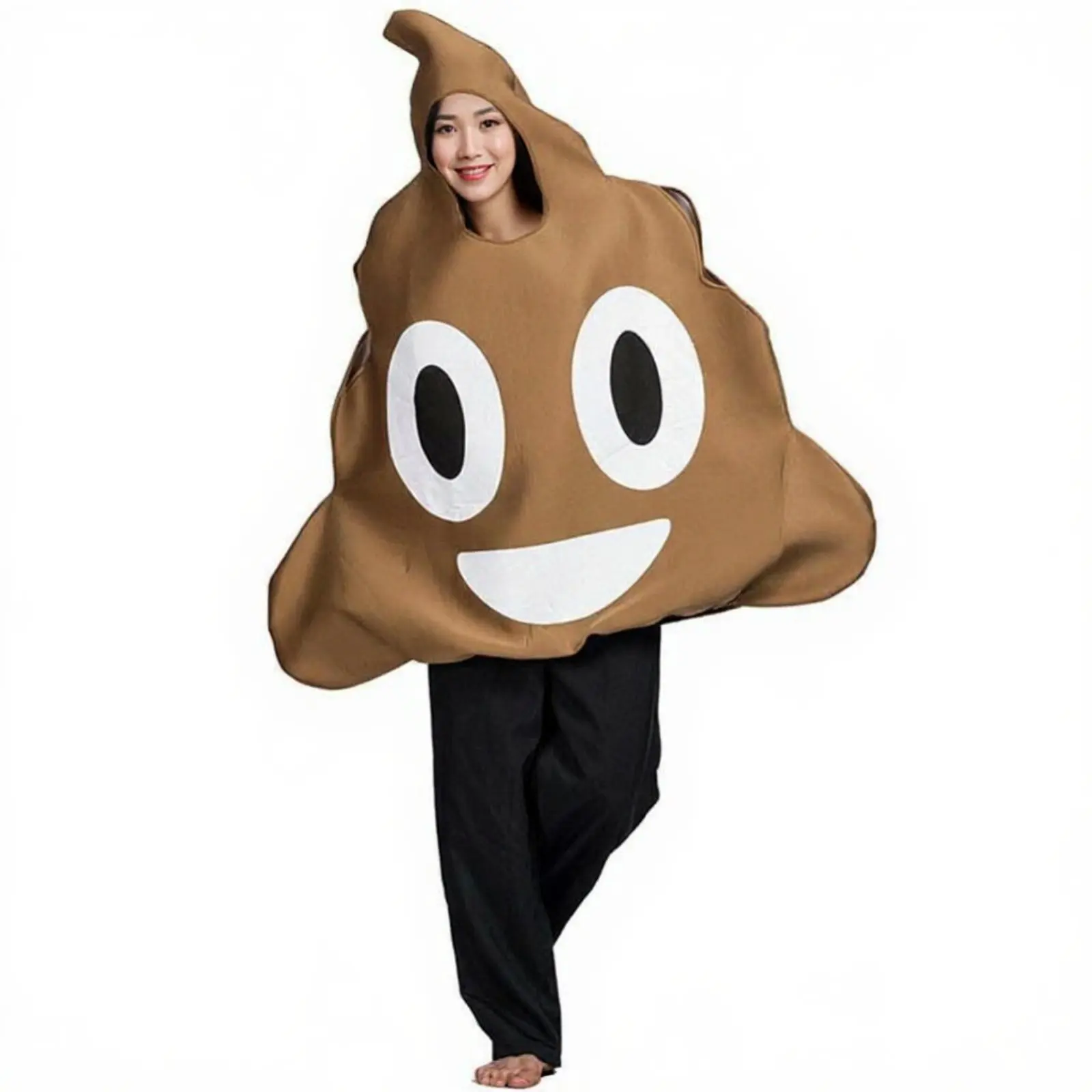 

Crawler Singlesie Funny Design Novelty Clothing Single-Piece Suit Hooded with Antennae for Grown-Ups