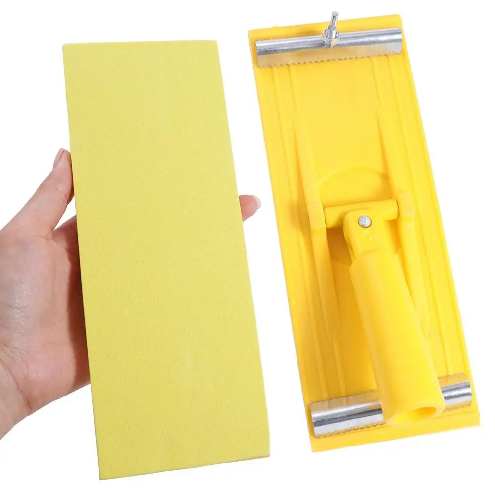 

Cardan rotation Pole Sander Replacement Head Screw interface Sponge board Handheld Belt Sandpaper Frame PP Fixed sandpaper
