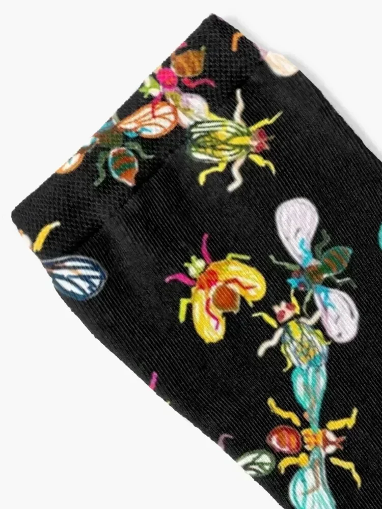 수채화 미니 과일 파리 양말 할로윈 신상품 크리스마스 선물 여성 양말 남성용