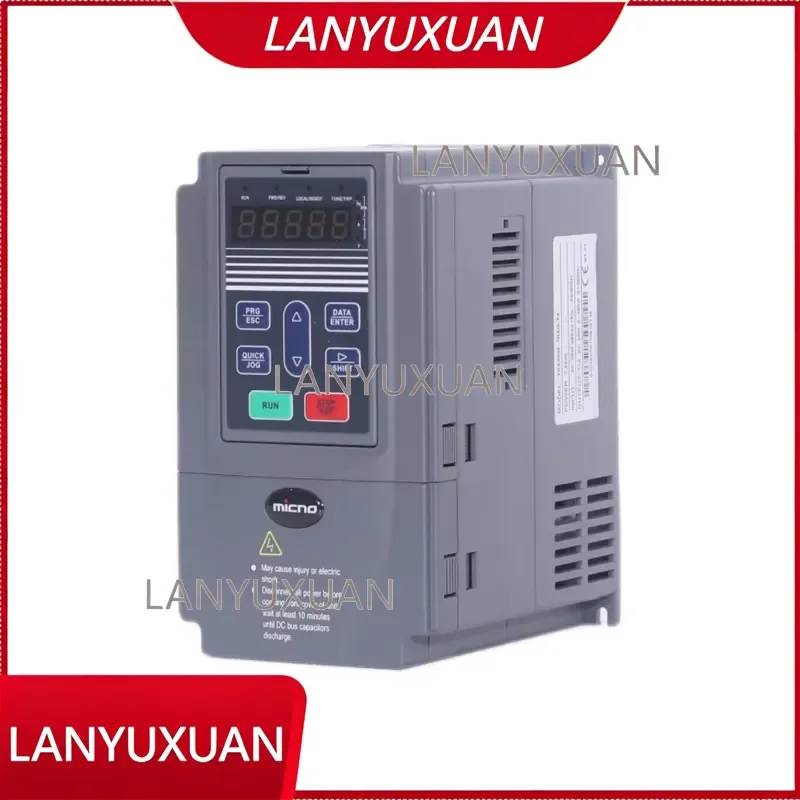 MICNO KE300A-12-7R5G-T4 Single Phase 220V to Three Phase 380V Variable Frequency Inverter Converter 7.5kW 10HP Sensorless