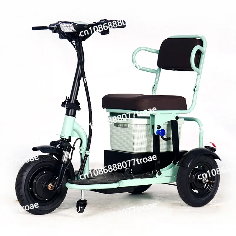 Small bus electric vehicle tricycle Q10 small foldable mini scooter adult household