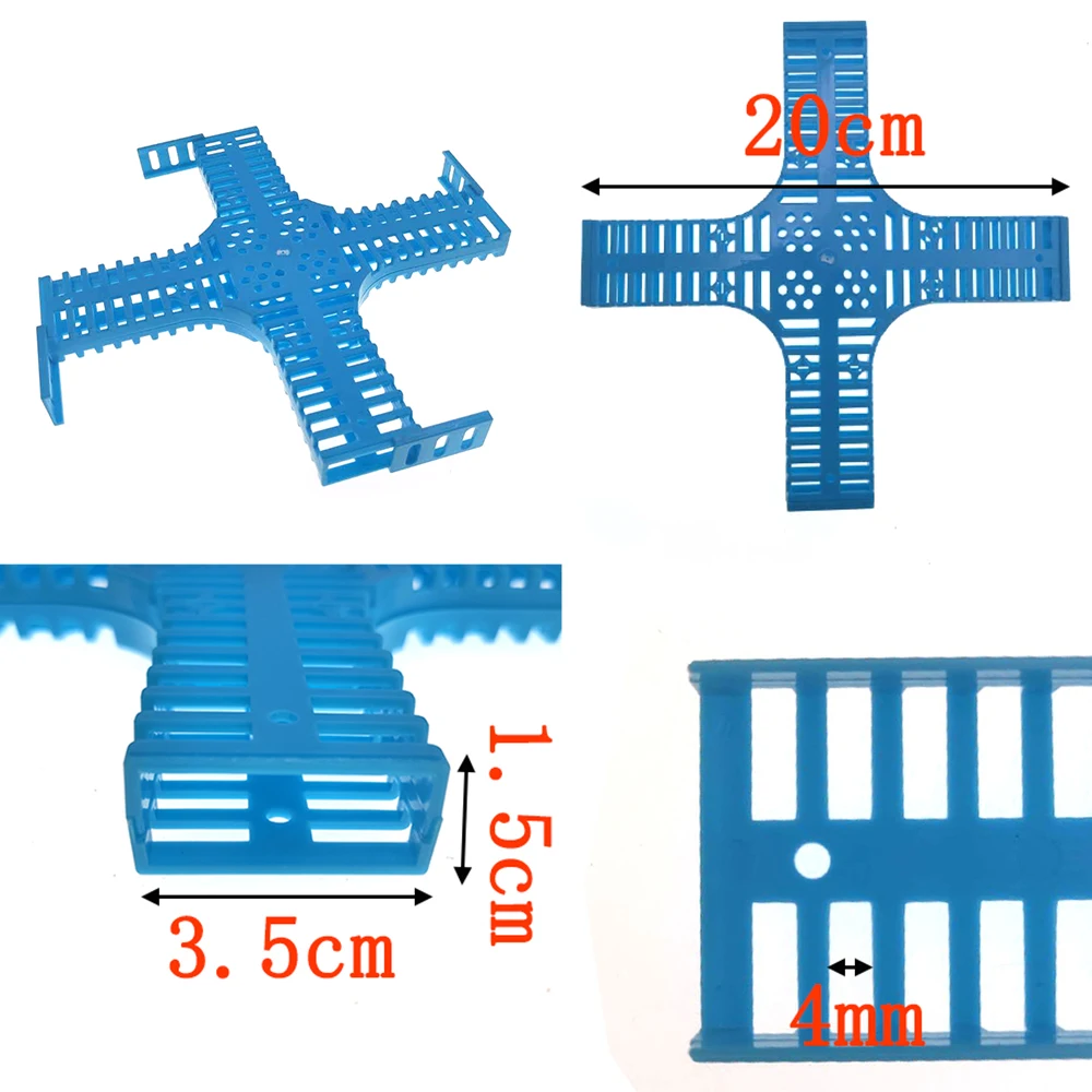 Queen Cage Cross Type Large Space Over Winter Stay Cages In Cold Plastic Not Released Catcher Beekeeping Apiary Tools 5PCS