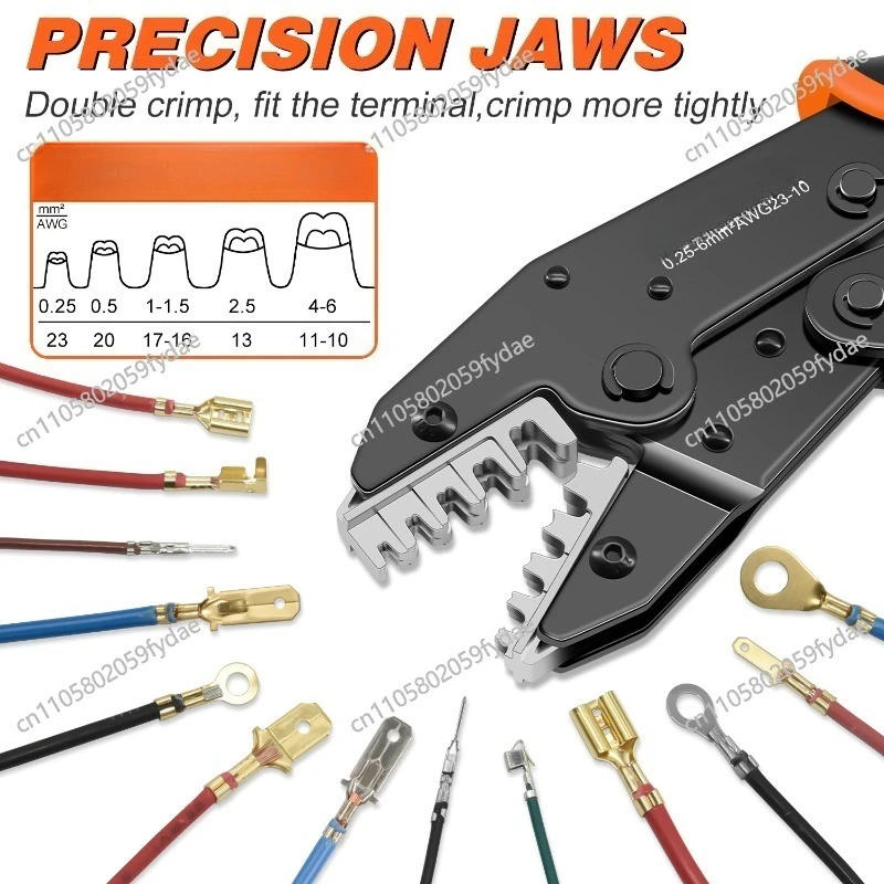 HS-06B Spring Terminal Crimping Pliers XH54/2.8/4.8 Connector Crimping Pliers