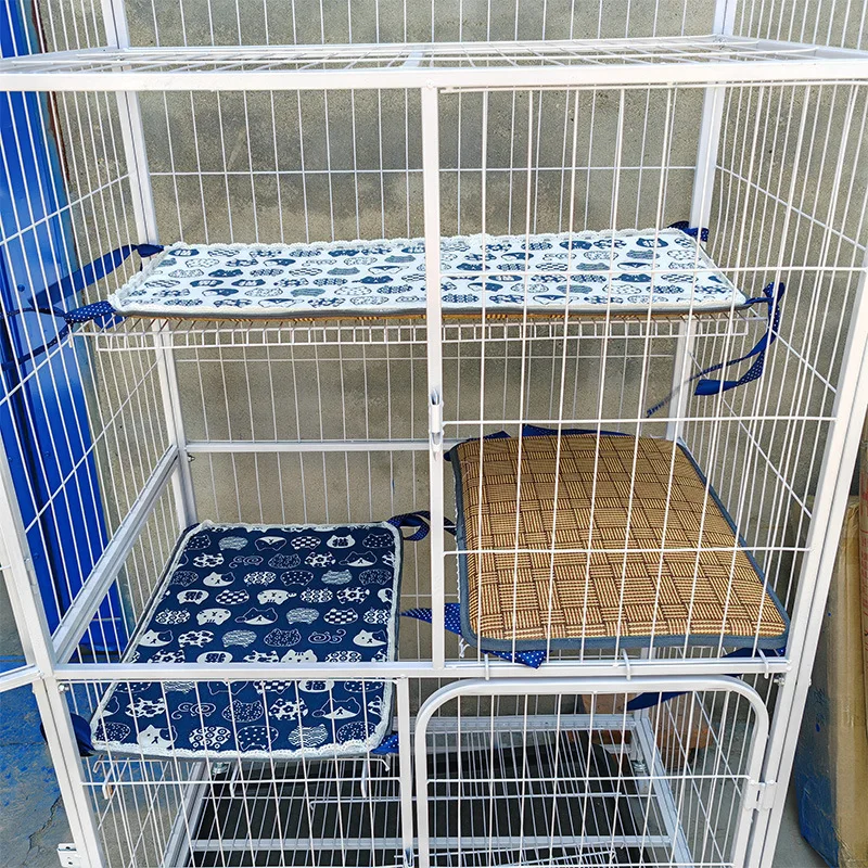 

Cat cage cat villa platform mat mat can be laced double-sided padded cotton four-season universal mat factory wholesale