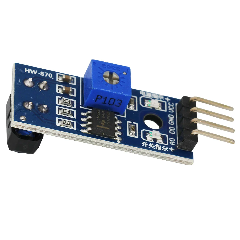 TCRT5000 Infrared Reflective Sensor IR Photoelectric Switch Barrier Line Track Obstacle Module Avoidanc for Arduino Diode Triode