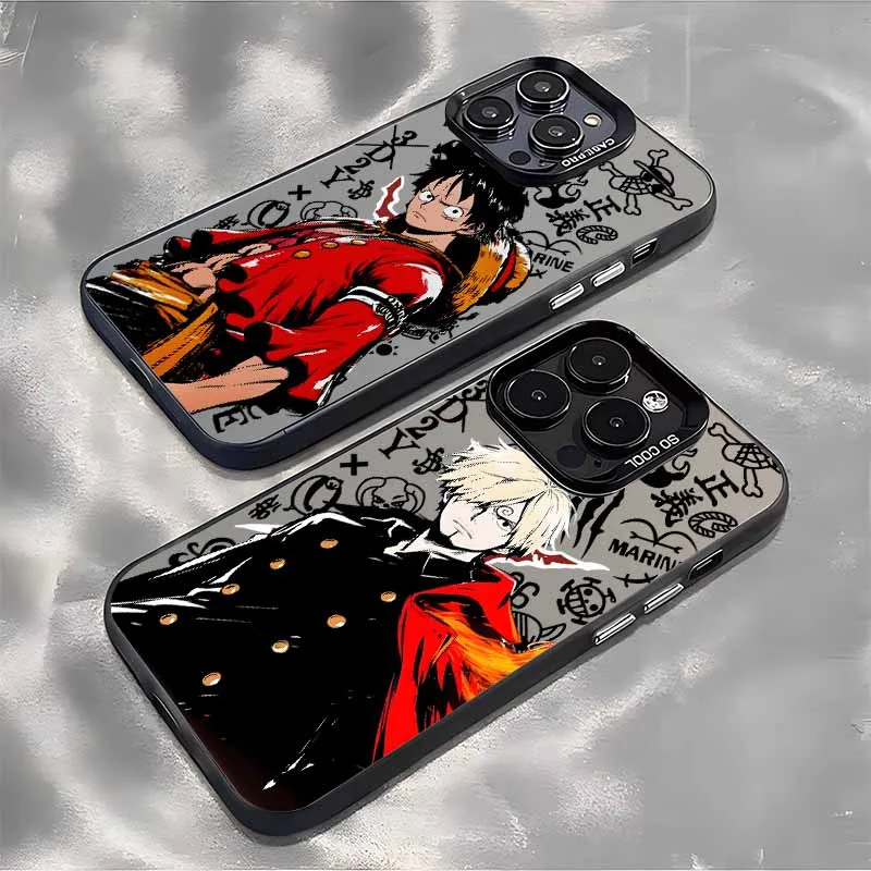 One Pieces Luffys Phone Case for Samsung Galaxy S26 S25 S24 S23 S22 S21 S20 Note20 FE Ultra Edge Plus 4G 5GAnti Fall Matte Cover