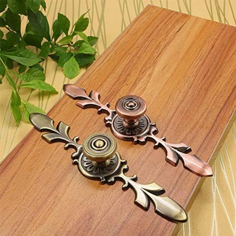 

168MM Bronze Handles Kitchen Door Cupboard Zinc Alloy European Modern Wardrobe Furniture Drawer Pulls Cabinet Knobs Hardware