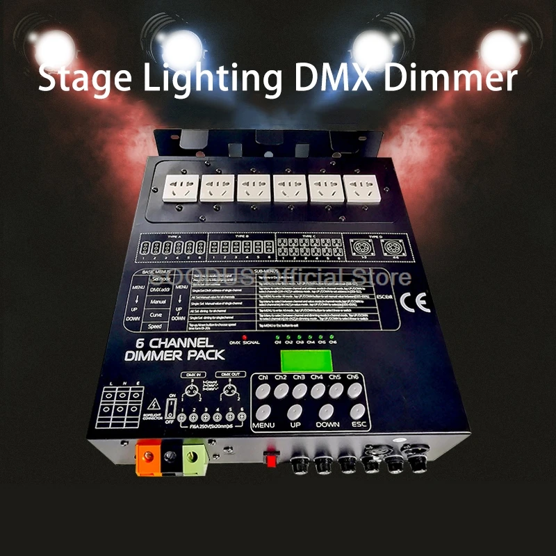 DJ Console Stage Lights DMX Controlled Atmosphere Light Console Touch Command Mobile Disco Lamp Controller For Disco Concert Bar